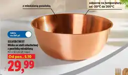 Lidl SILVERCREST Miska ze stali szlachetnej z powłoką miedzianą oferta