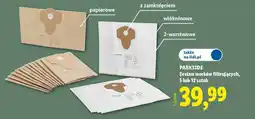 Lidl PARKSIDE Zestaw worków filtrujących, 5 lub 12 sztuk oferta