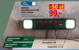 Lidl PARKSIDE Oświetlenie robocze LED z listwą wtykową oferta