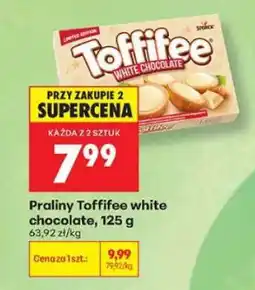 Biedronka Praliny Toffifee white chocolate 125 g oferta