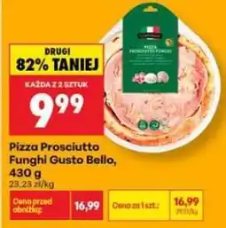 Biedronka Pizza Prosciutto Funghi Gusto Bello 430 g oferta