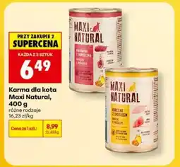 Biedronka Karma dla kota Maxi Natural, 400 g oferta