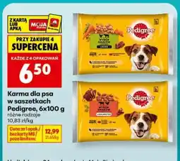 Biedronka Karma dla psa w saszetkach Pedigree, 6x100 g oferta