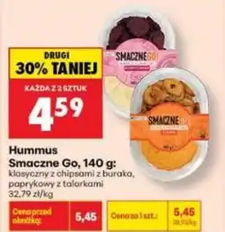 Biedronka Hummus Smaczne Go, 140 g oferta
