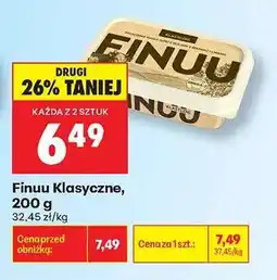 Biedronka Finuu Klasyczne, 200 g oferta