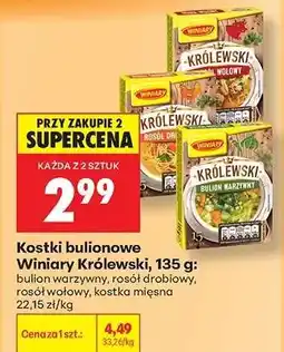 Biedronka Kostki bulionowe Winiary Królewski, 135 g oferta