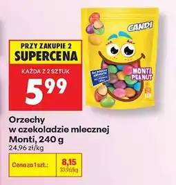 Biedronka Orzechy w czekoladzie mlecznej Monti, 240 g oferta