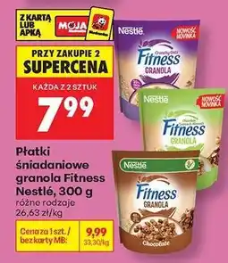 Biedronka Płatki śniadaniowe granola Fitness Nestlé, 300 g oferta