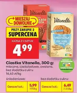 Biedronka Ciastka Vitanella, 300 g oferta
