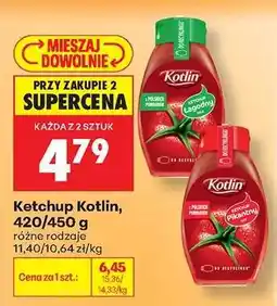 Biedronka Ketchup Kotlin, 420/450 g oferta