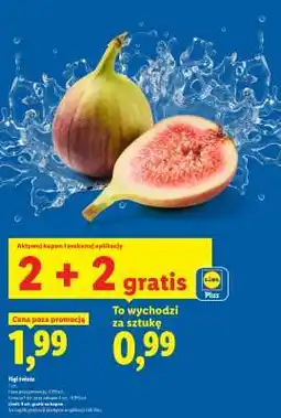 Lidl Figi świeże oferta