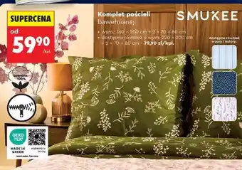 Biedronka Komplet pościeli bawełnianej oferta