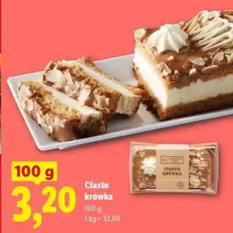 Lidl Ciasto krówka oferta