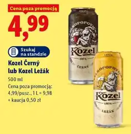 Lidl Kozel Černý lub Kozel Ležák oferta