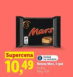 Lidl Batony Mars, 3-pak oferta