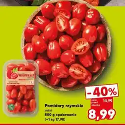 Kaufland Pomidory rzymskie mini oferta