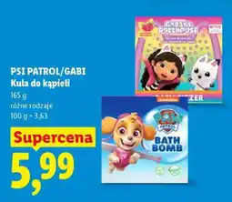 Lidl PSI PATROL/GABI Kula do kąpieli oferta