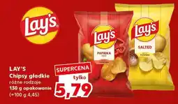 Kaufland LAY’S Chipsy gładkie oferta