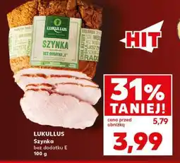 Kaufland LUKULLUS Szynka bez dodatku E 100 g oferta