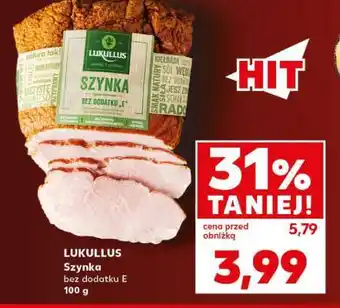 Kaufland LUKULLUS Szynka bez dodatku E 100 g oferta