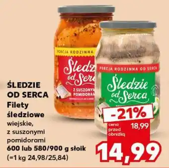 Kaufland Śledzie od Serca oferta