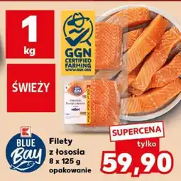 Kaufland Filety z łososia 8 x 125 g opakowanie oferta