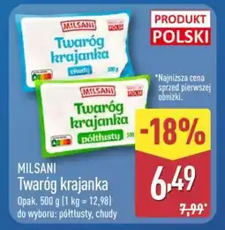 ALDI MILSANI Twaróg krajanka oferta