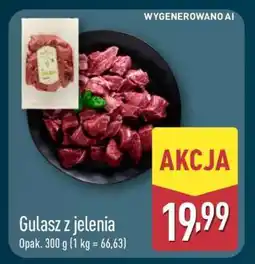 ALDI Gulasz z jelenia oferta