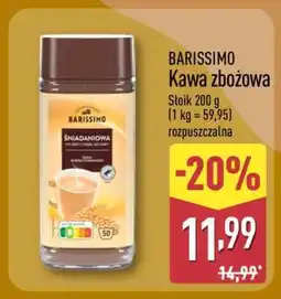 ALDI BARISSIMO Kawa zbożowa oferta
