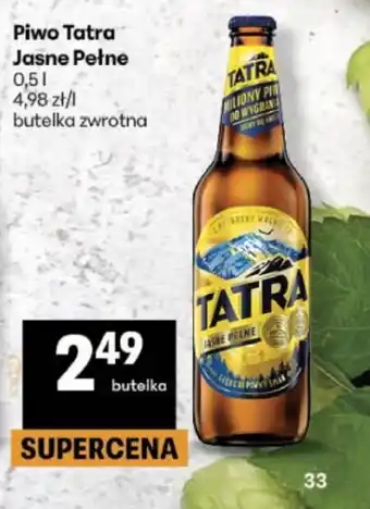 Delikatesy Centrum Piwo Tatra Jasne Pełne oferta