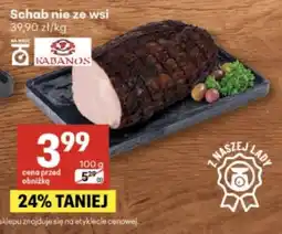 Delikatesy Centrum Schab nie ze wsi Kabanos oferta