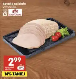 Delikatesy Centrum Szynka na biało Kabanos oferta