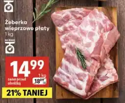 Delikatesy Centrum Żeberka wieprzowe płaty oferta