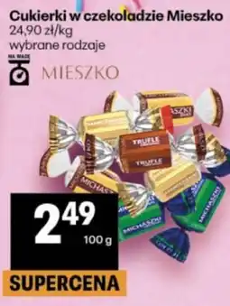Delikatesy Centrum Cukierki w czekoladzie Mieszko oferta