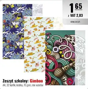 Eurocash Zeszyt szkolny: Gimboo oferta