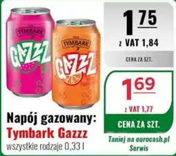 Eurocash Napój gazowany: Tymbark Gazzz oferta