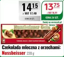 Eurocash Czekolada mleczna z orzechami: Nussbeisser oferta