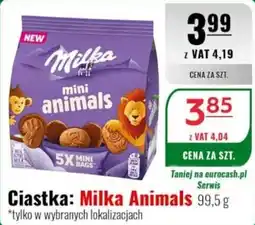 Eurocash Ciastka: Milka Animals oferta