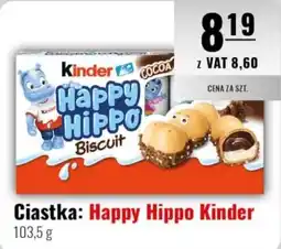 Eurocash Ciastka: Happy Hippo Kinder oferta