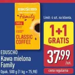 ALDI EDUSCHO Kawa mielona Family oferta
