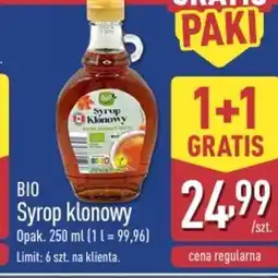 ALDI Syrop klonowy oferta