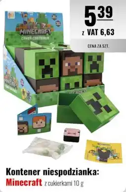 Eurocash Kontener niespodzianka: Minecraft oferta