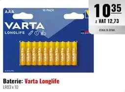 Eurocash Baterie: Varta Longlife oferta