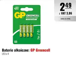 Eurocash Baterie alkaiczne: GP Greencell oferta