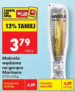 Biedronka Makreła wędzona na gorąco Marinero oferta
