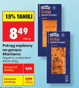 Biedronka Pstrąg wędzony na gorąco Marinero oferta