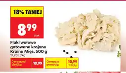 Biedronka Flaki wołowe gotowane krojone Kraina Mięs oferta