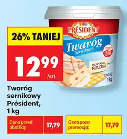 Biedronka Twaróg sernikowy Président oferta