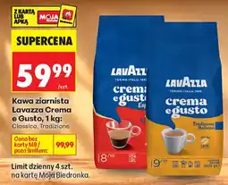 Biedronka Kawa ziarnista Lavazza Crema e Gusto oferta