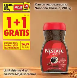 Biedronka Kawa rozpuszczalna Nescafé Classic oferta
